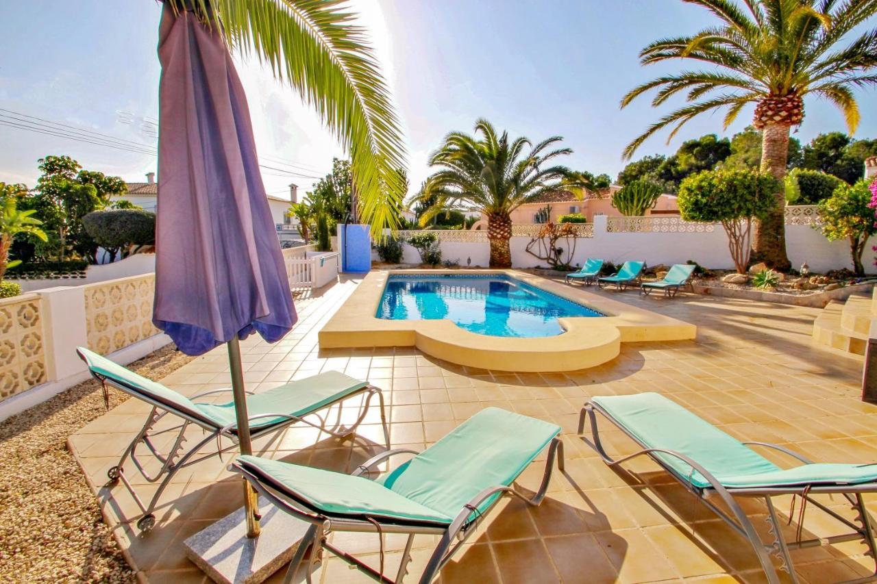 Paula-3 - Holiday Home With Private Swimming Pool In Moraira Exterior foto