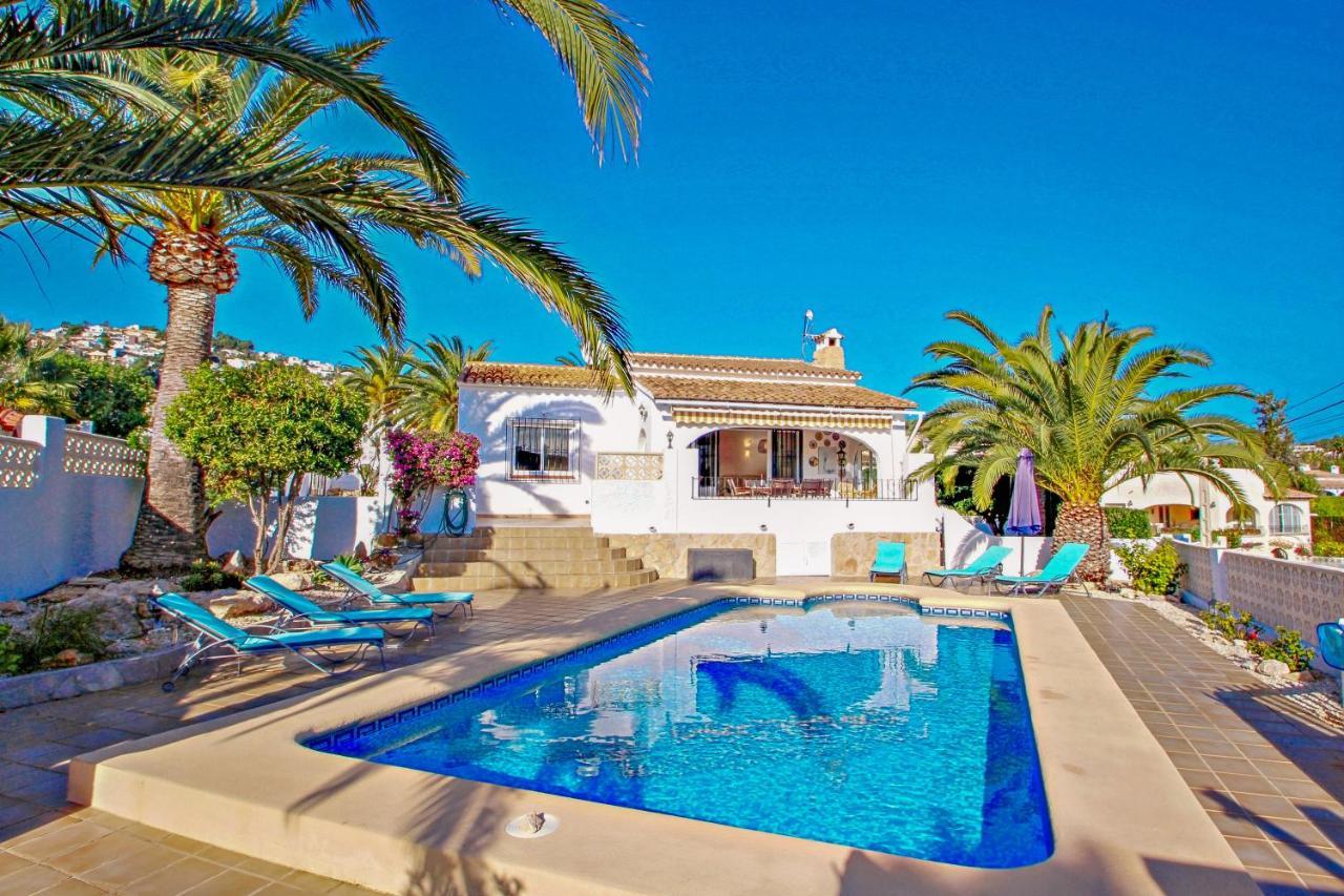 Paula-3 - Holiday Home With Private Swimming Pool In Moraira Exterior foto