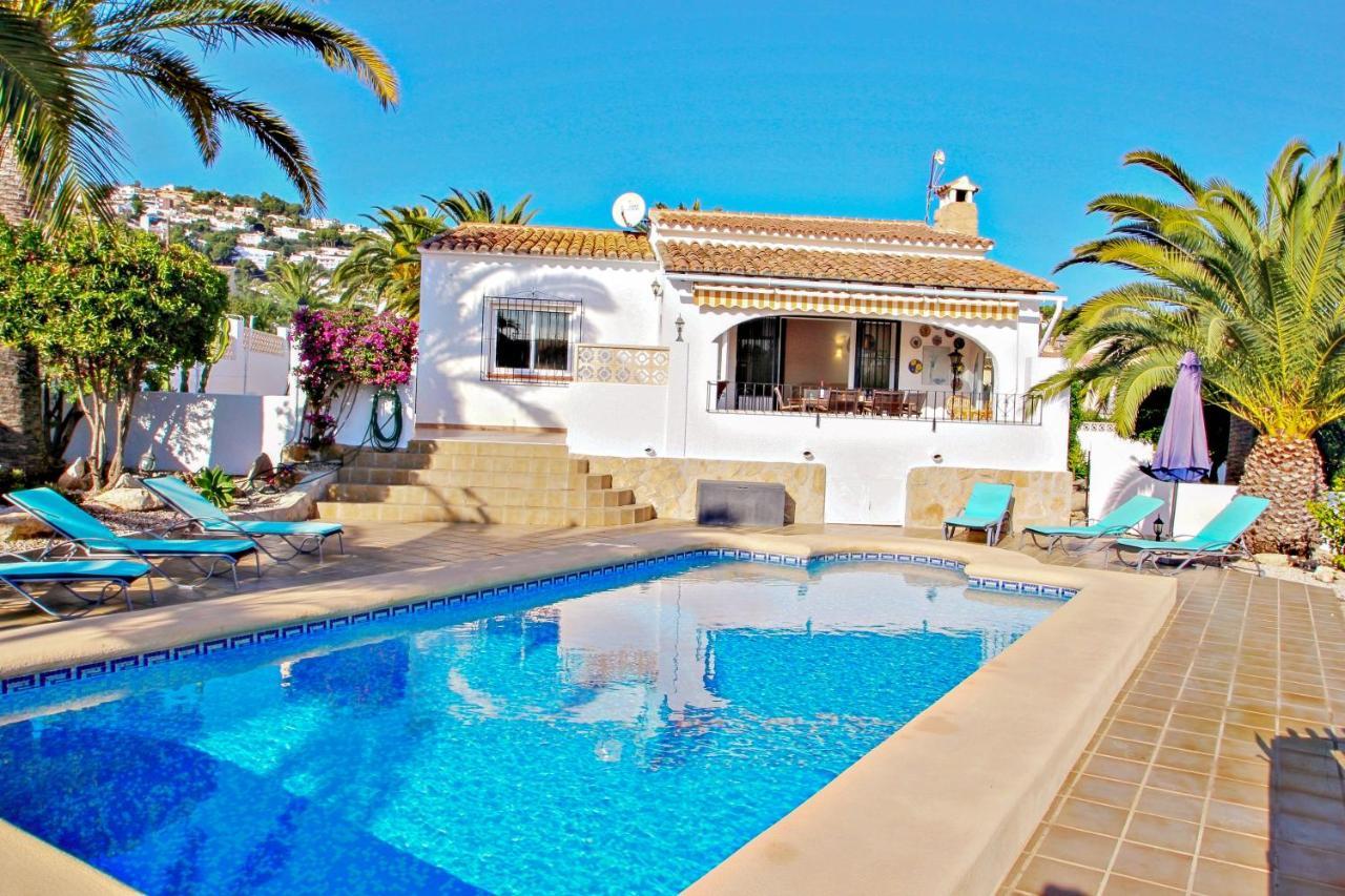 Paula-3 - Holiday Home With Private Swimming Pool In Moraira Exterior foto